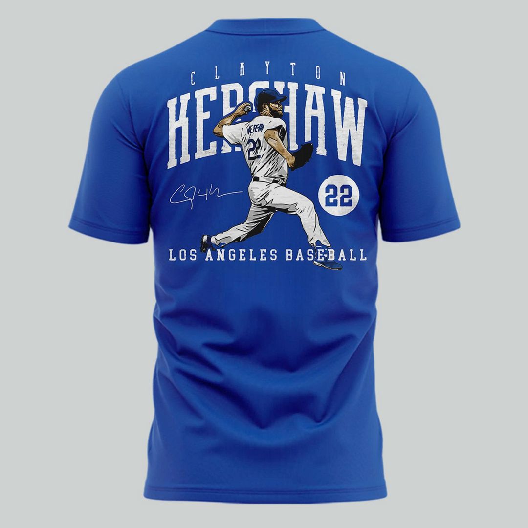 Special New October Clinched Clayton Kershaw T-Shirt