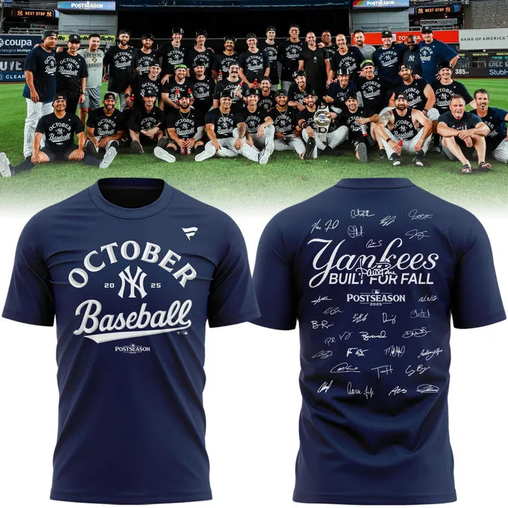 New York Yankees October 2025 Postseason Shirt