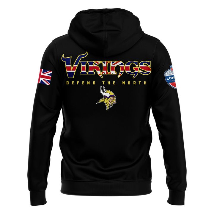 Minnesota Vikings NFL London game Limited Hoodie