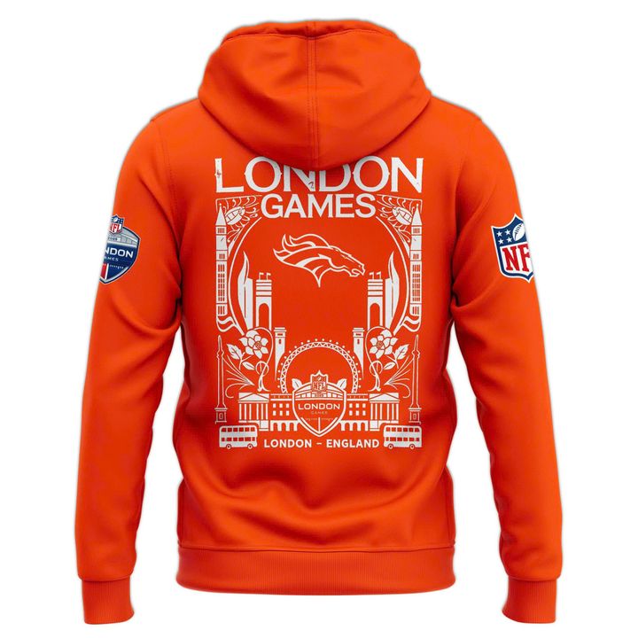 Denver Broncos NFL London game 2025 Limited Hoodie