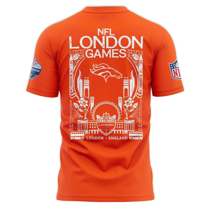 Denver Broncos NFL London game 2025 Limited T-shirt