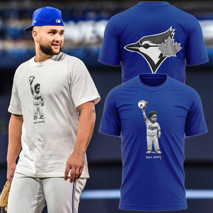 Toronto Blue Jays '' Born Ready '' Special T-Shirt (Blue) 2025