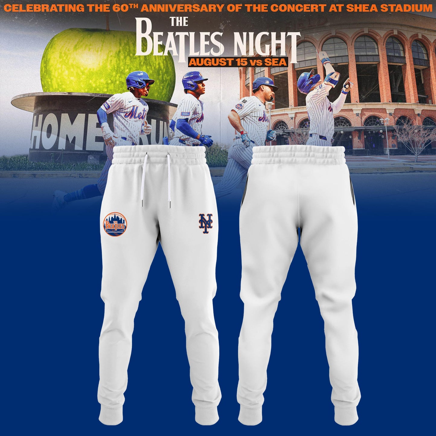New York Mets The Beatles Night 2025 Limited Edition T-Shirt