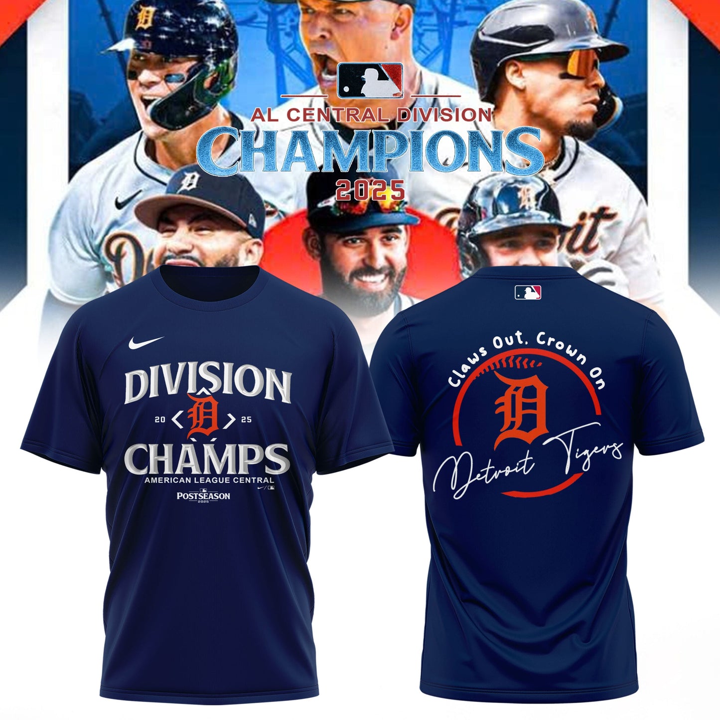 Detroit Tigers – American League Central Division Champions