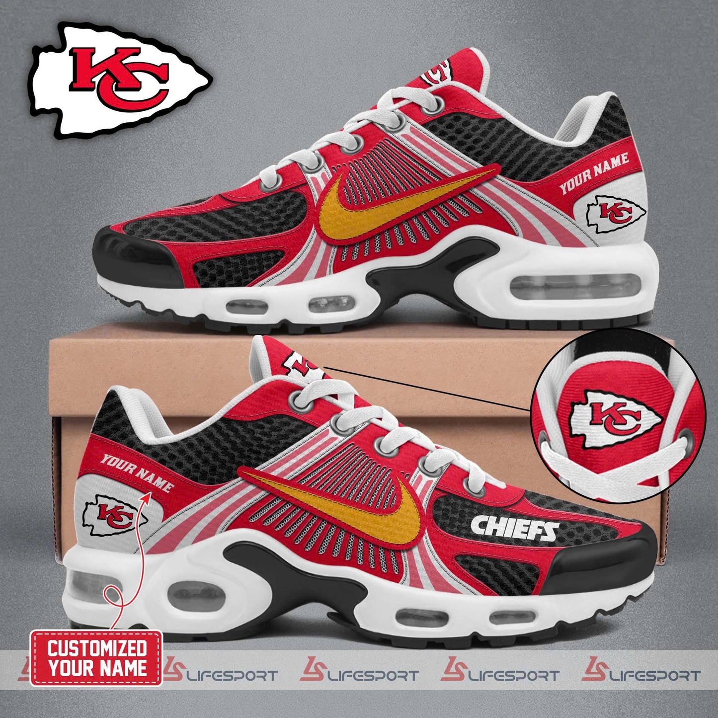 Special Edition Kansas City Chiefs 2025 New Shoes