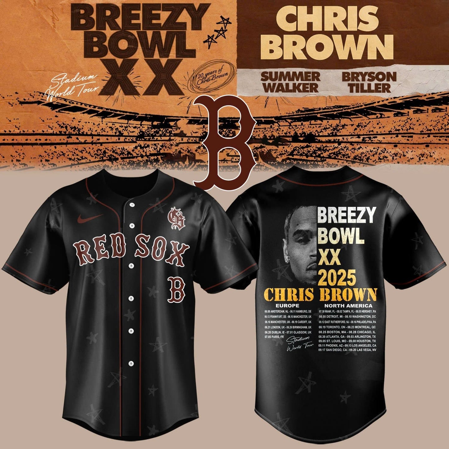Boston Red Sox x Breezy 11:11 Special Edition Jersey