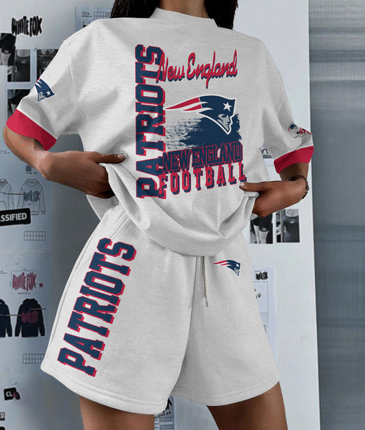 New England Patriots Limited Edition Women's T-Shirt & Short Set