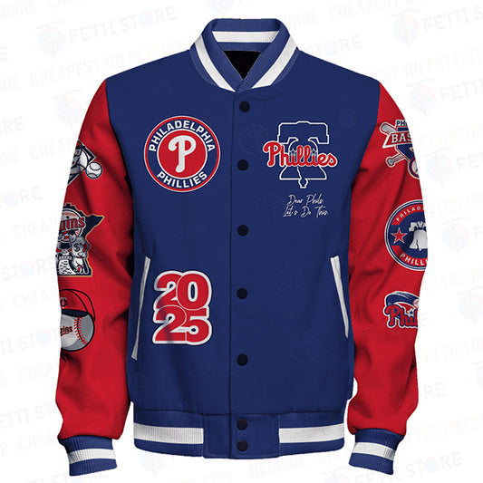 Philadelphia Phillies Major League Baseball Unisex Varsity Jacket