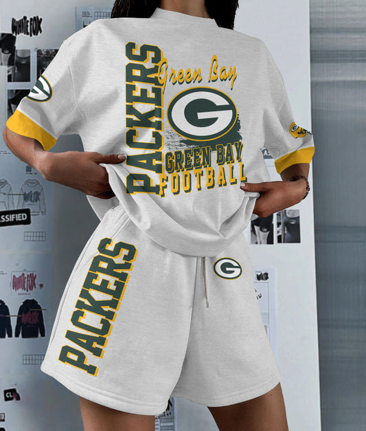 Green Bay Packers Limited Edition Women's T-Shirt & Short Set