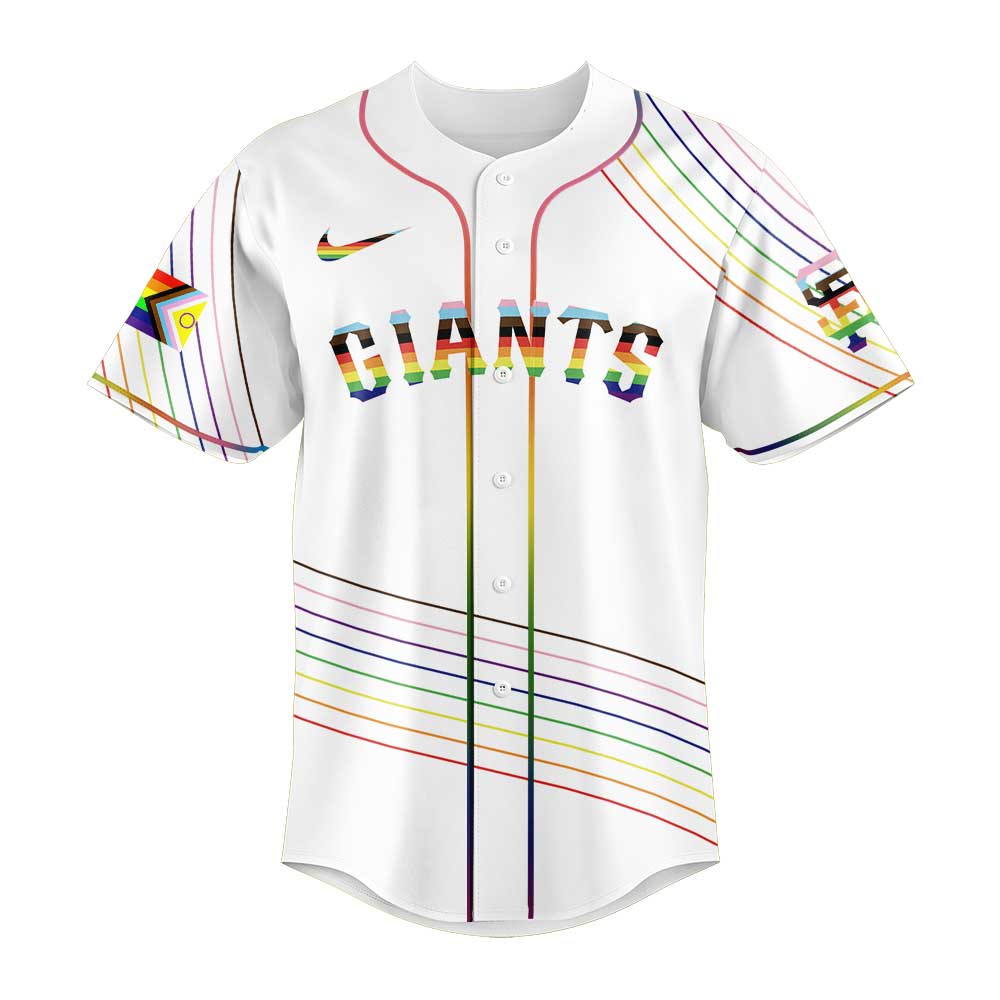Limited Edition San Francisco Giants Happy Pride Month Jersey