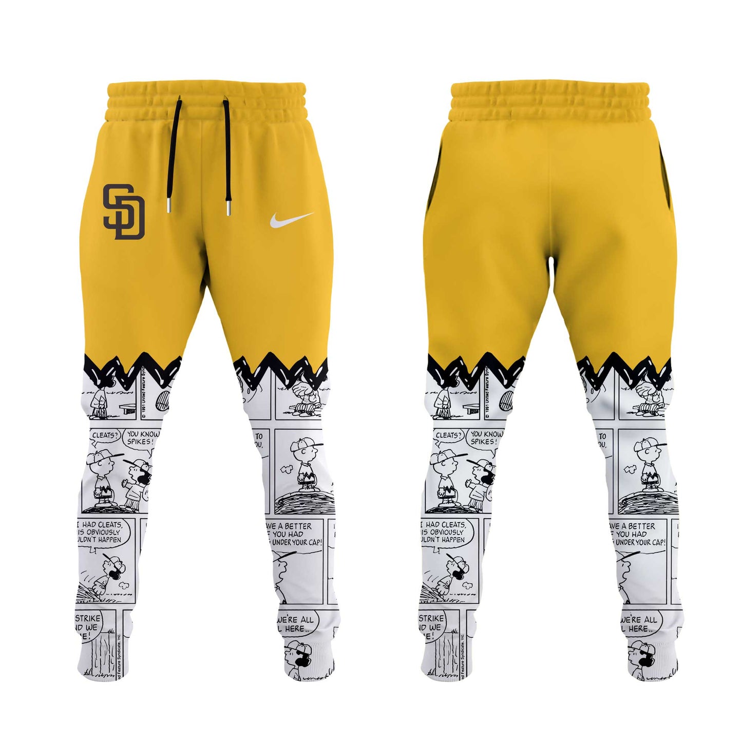 Limited Edition San Diego Padres 75th Anniversary of Peanuts Plus Jersey