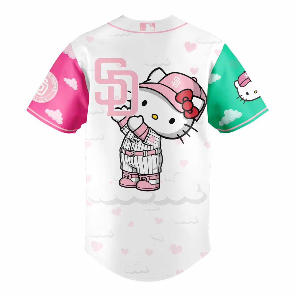 San Diego Padres x Hello Kitty Night Combo Jersey