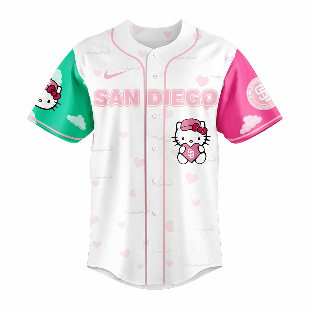 San Diego Padres x Hello Kitty Night Combo Jersey