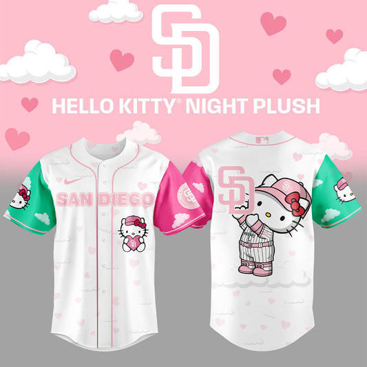 San Diego Padres x Hello Kitty Night Combo Jersey