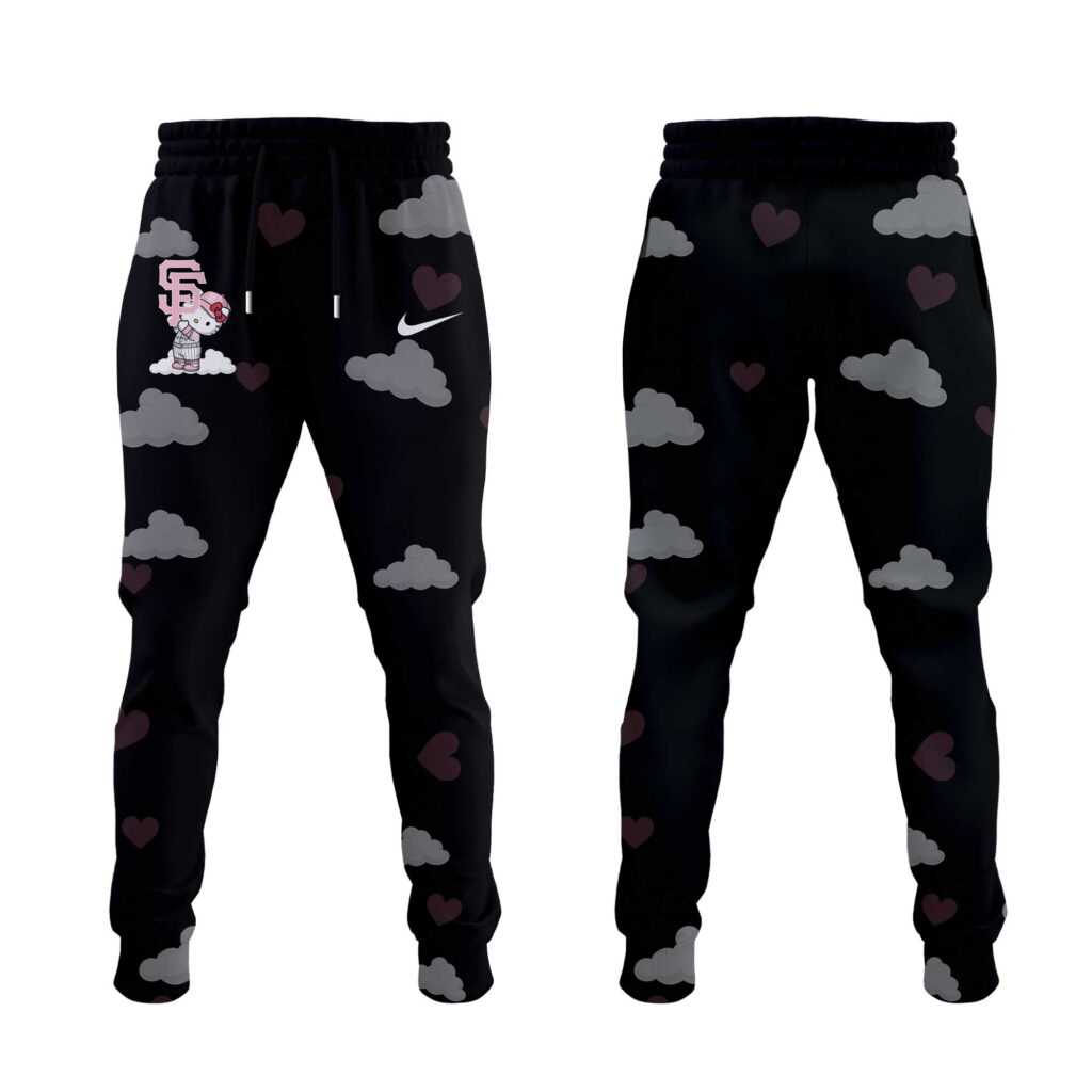 Limited Edition San Francisco Giants x Hello Kitty Night Plus Jersey