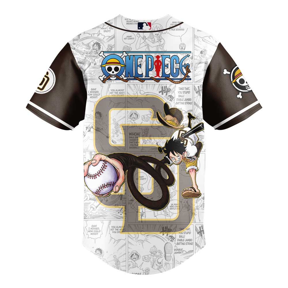 Limited Edition San Diego Padres One Piece Night Game Brown Jersey