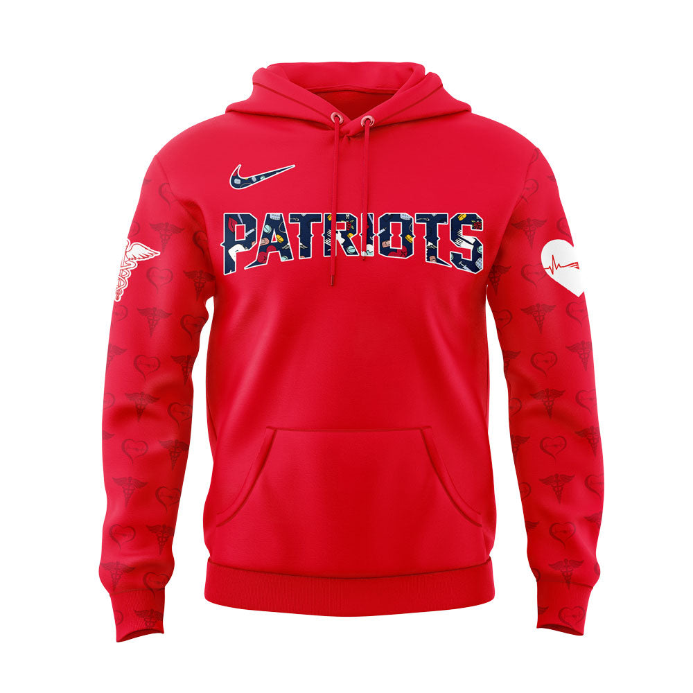 NE.Patriots NURSES NIGHT 2025 Combo Hoodie