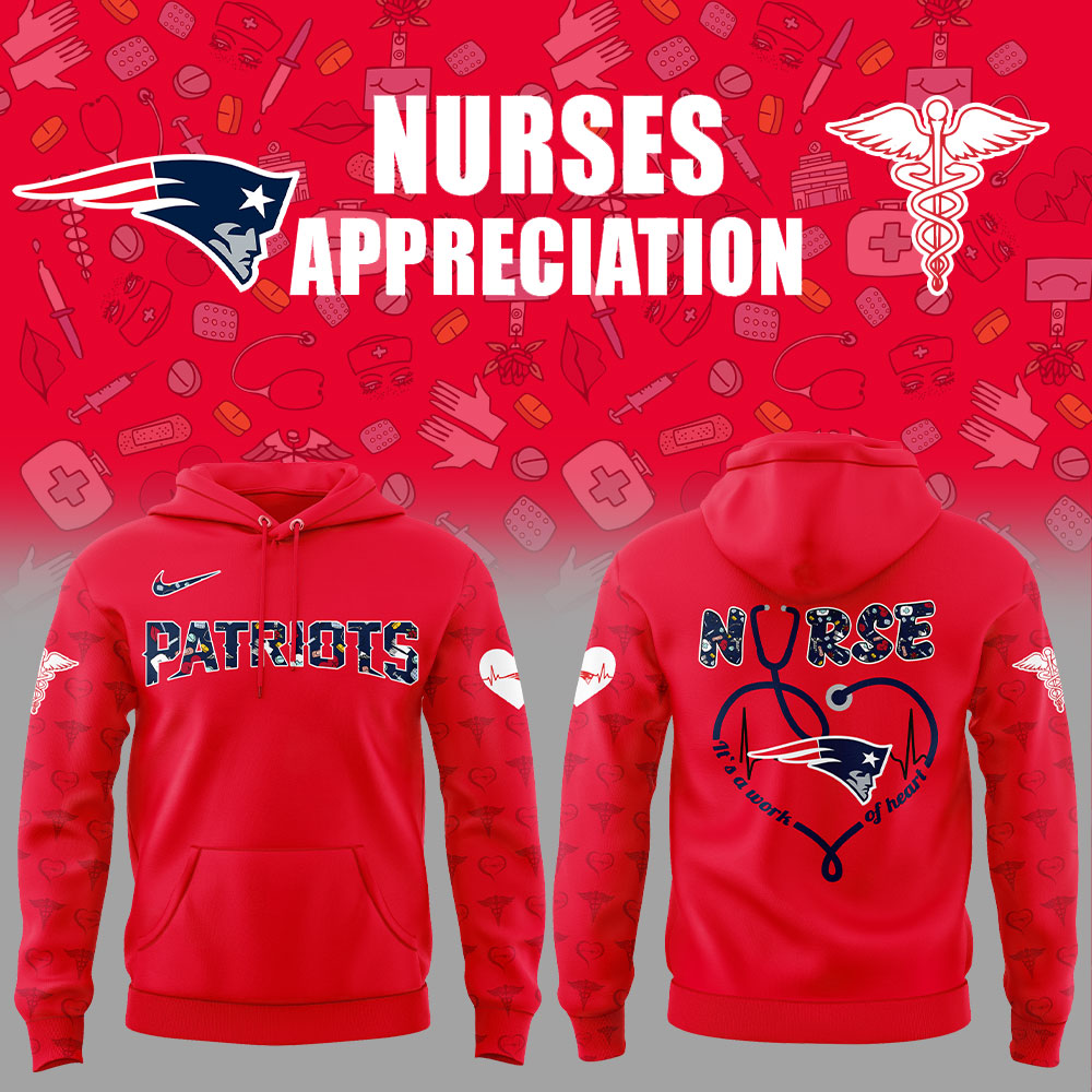 NE.Patriots NURSES NIGHT 2025 Combo Hoodie