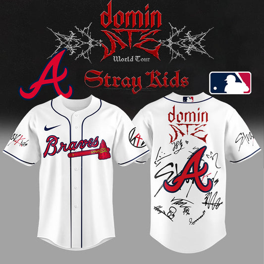 Limited Edition Atlanta Braves x ATE Show Signature Jersey