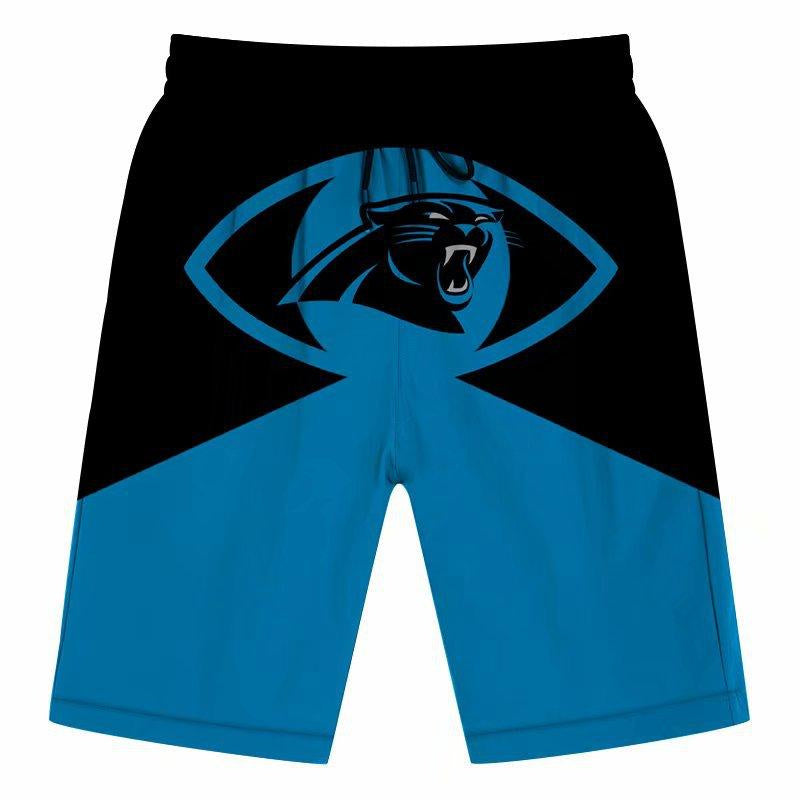 Carolina Panthers Summer Beach Shorts