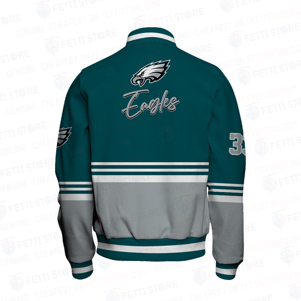 Philadelphia Eagles - National Football League AOP Varsity Jacket V4