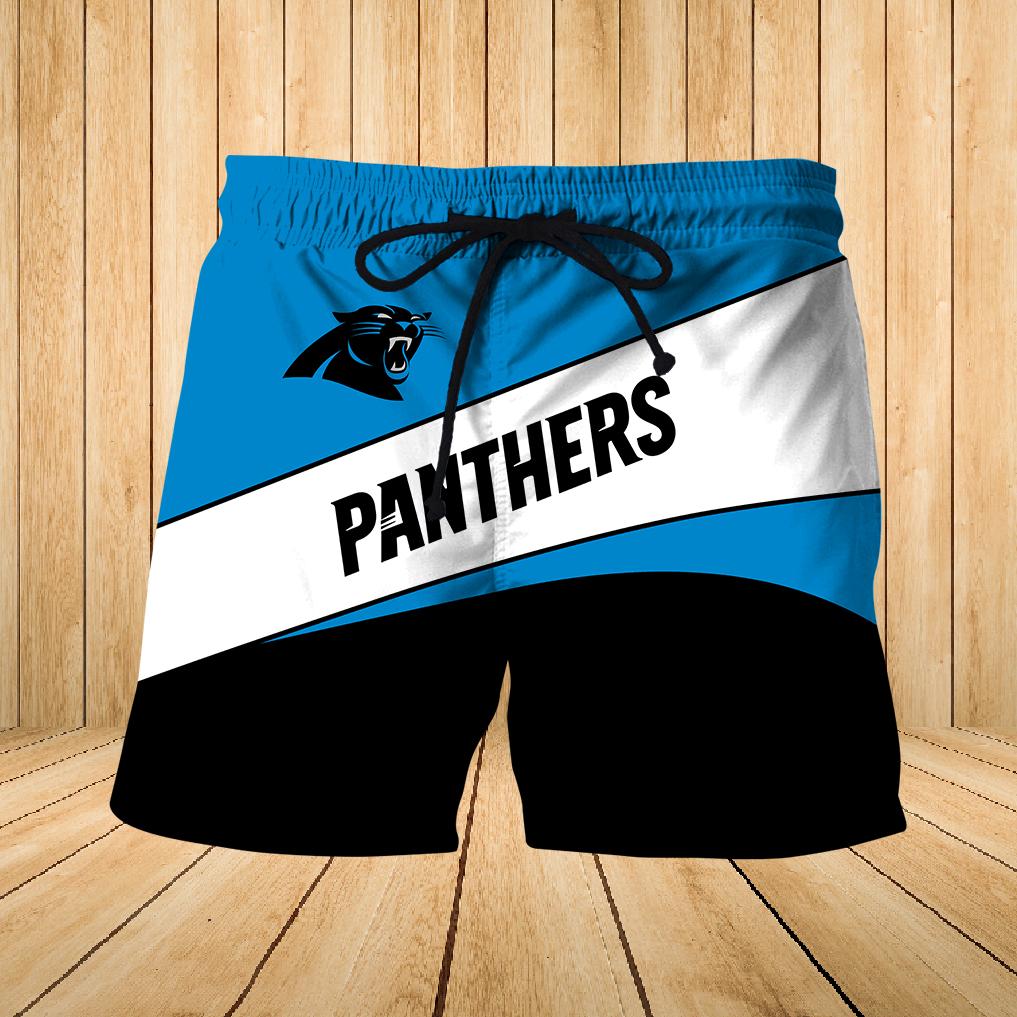 Carolina Panthers Summer Beach Shorts