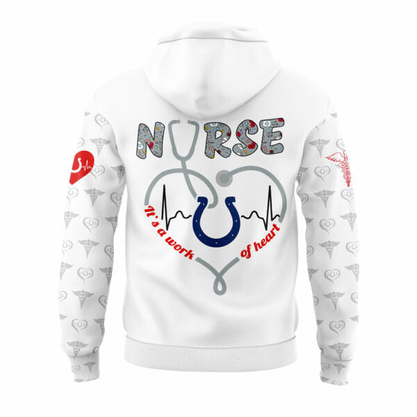 Indianapolis Colts Nurses Appreciation 2025 Blue Combo Hoodie