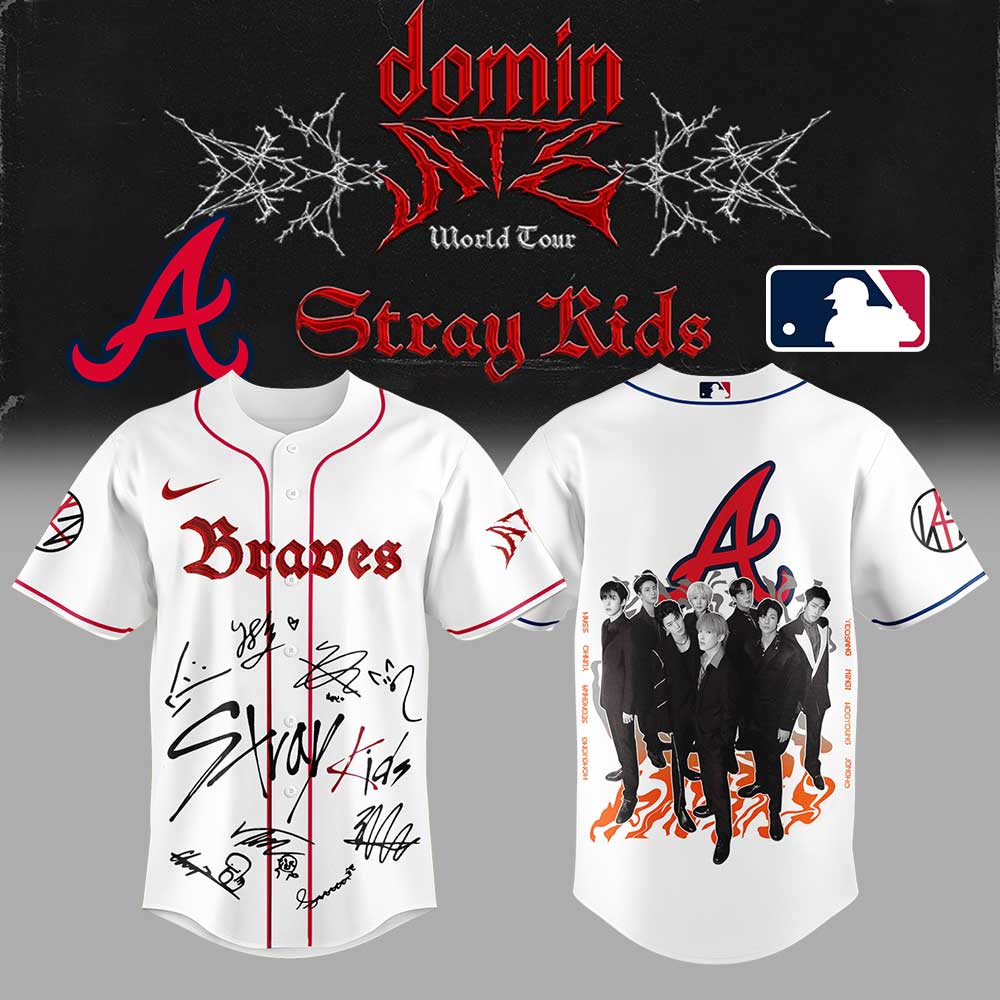 Limited Edition Atlanta Braves x ATE Show Signature Jersey