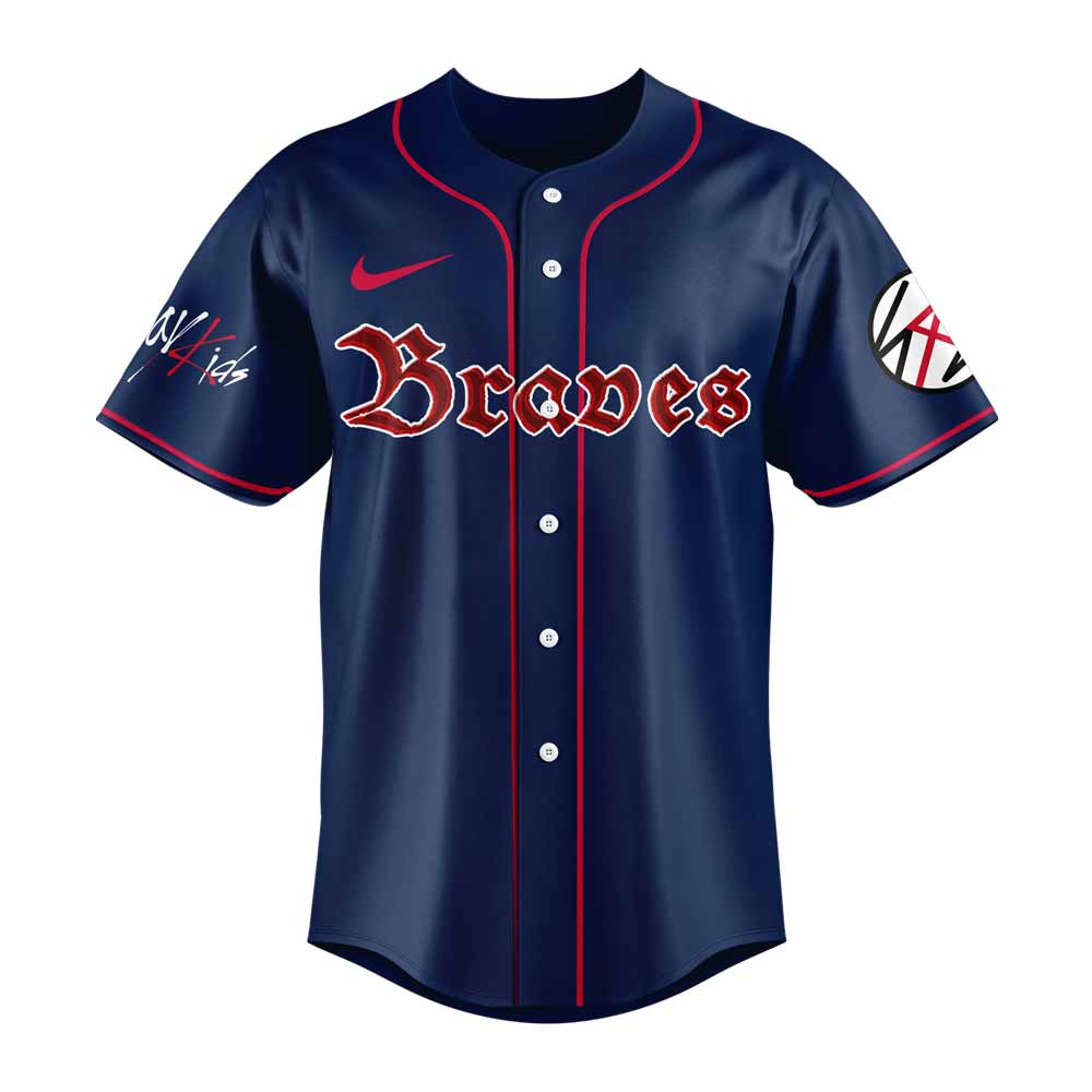 Limited Edition Atlanta Braves x ATE Show Signature Jersey