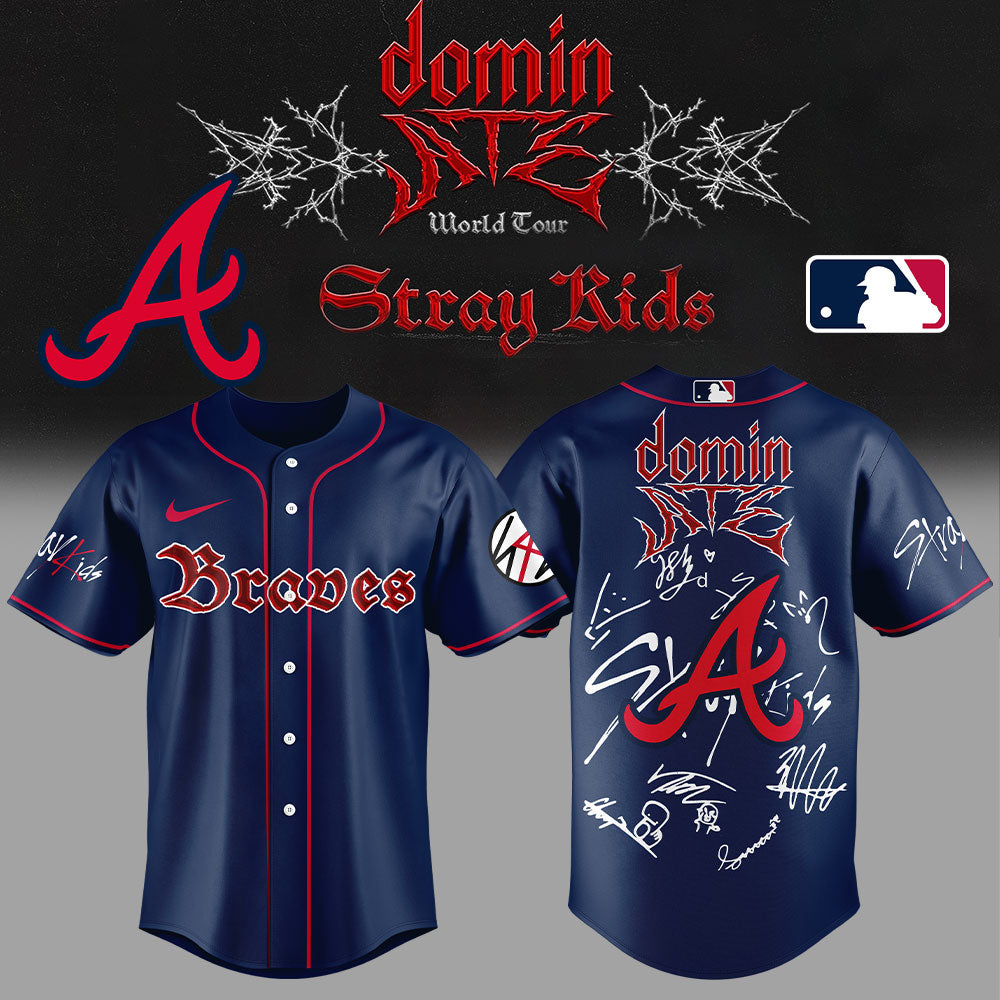 Limited Edition Atlanta Braves x ATE Show Signature Jersey