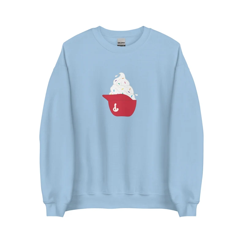 Phillies Ice Cream Helmet Sweatshirt