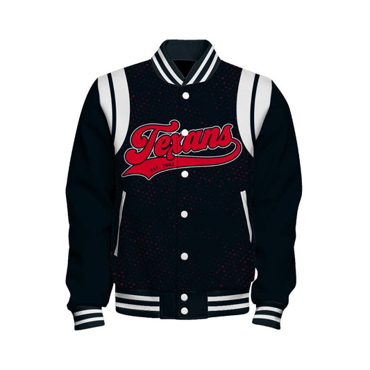 Houston Texans National Football League 2025 Make Your Mark Unisex Varsity Jacket