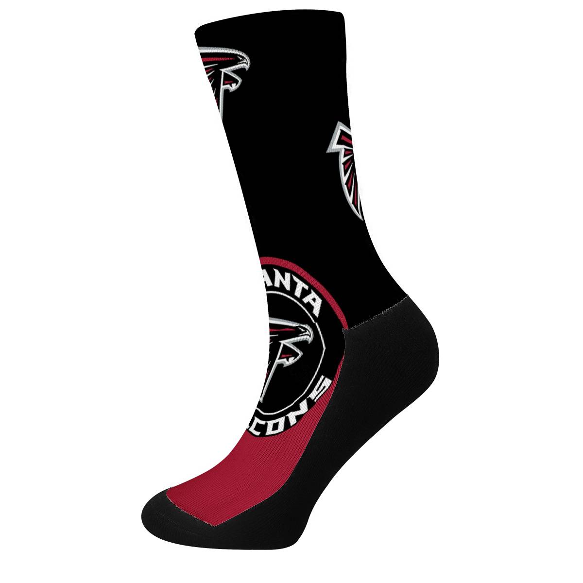 Atlanta Falcons For Bare Feet Crew Socks