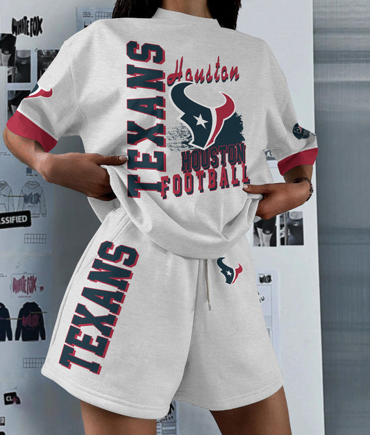 Houston Texans Limited Edition Women's T-Shirt & Short Set