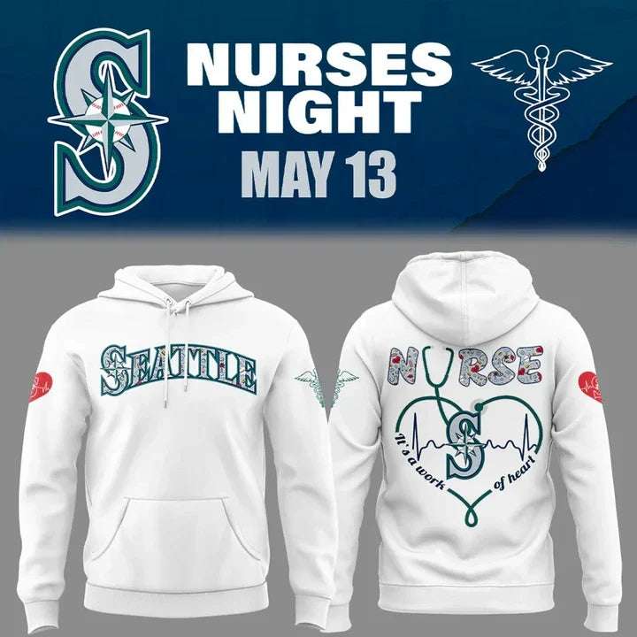Limited Edition Seattle Mariners Nurses Appreciation 2025 Shirt