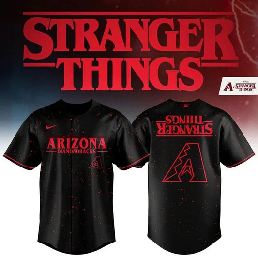 Exclusive Arizona Diamondbacks x Stranger Things 2025 Jersey