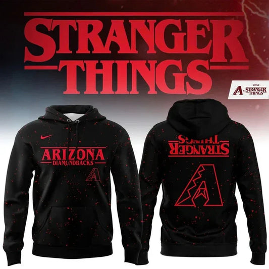 Exclusive Arizona Diamondbacks x Stranger Things 2025 Shirt