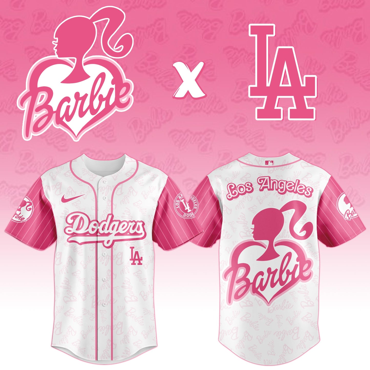 Los Angeles Dodgers x Barbie 2025 Jersey Editions Limited