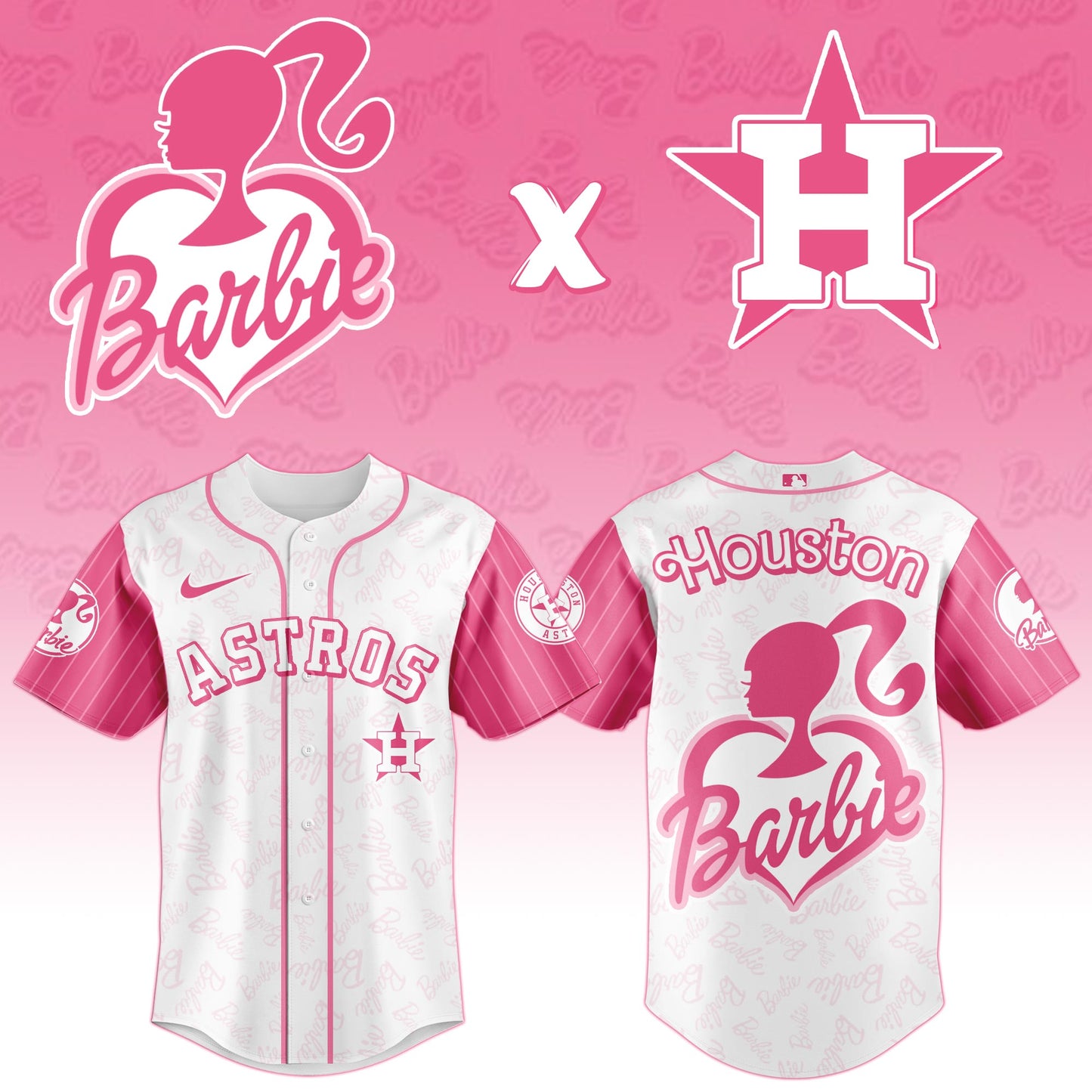 Houston Astros x Barbie 2025 Jersey Editions Limited
