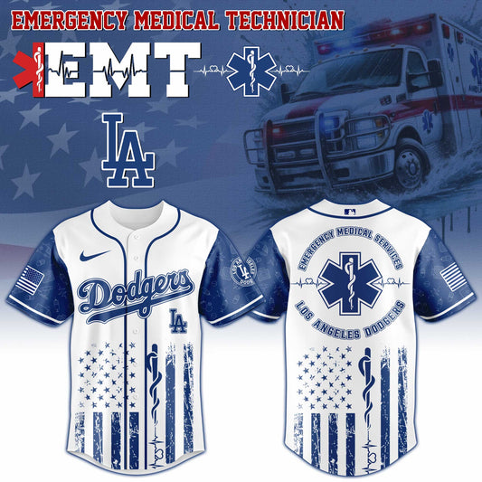 Los Angeles Dodgers x Emergency Medical Technician Appreciation Night Jersey Limited