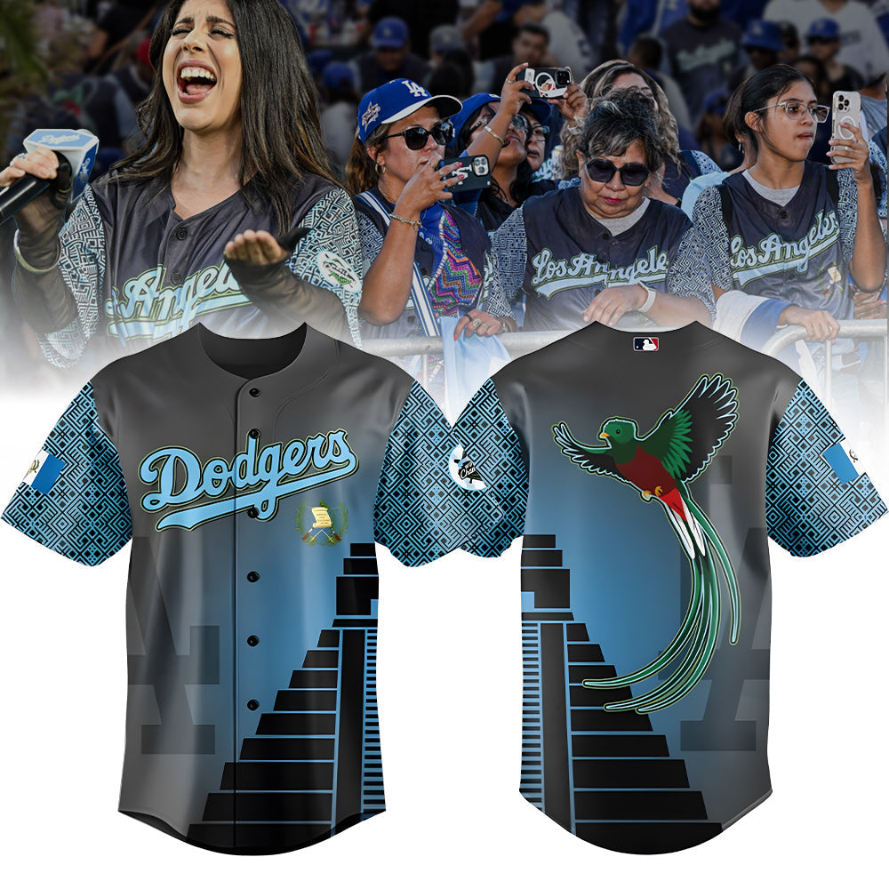 Los Angeles Dodgers Guatemalan Heritage Night Limited Edition Jersey
