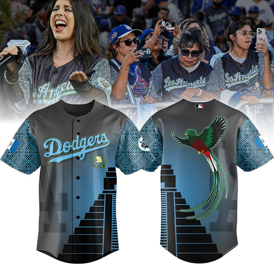 Los Angeles Dodgers Guatemalan Heritage Night Limited Edition Jersey