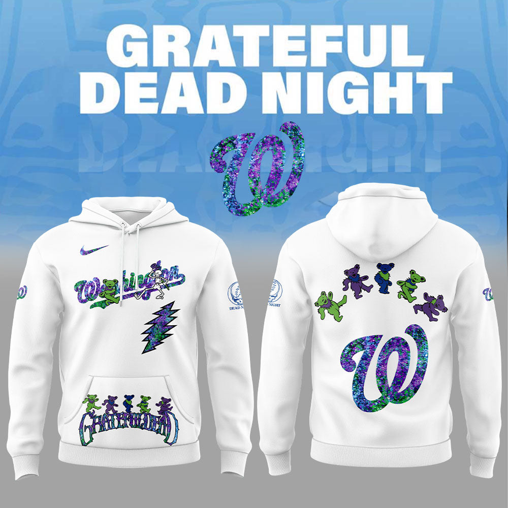 Washington Nationals Grateful Dead Night Hoodie