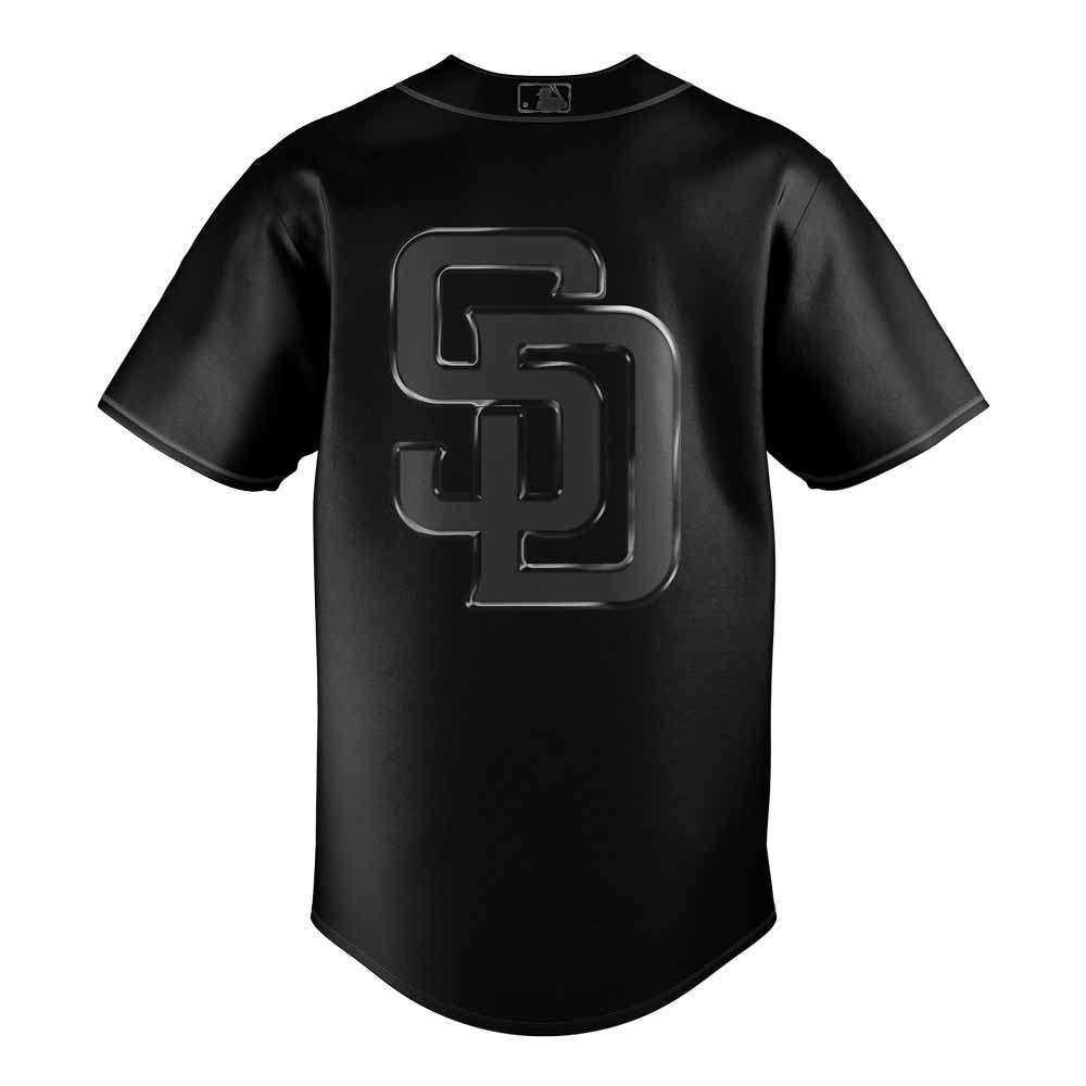 Limited Edition San Diego Padres Back In Black Combo Jersey
