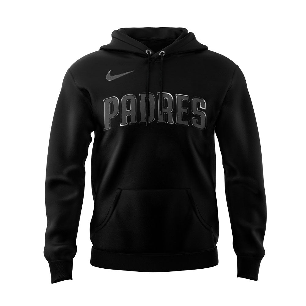 Limited Edition San Diego Padres Back In Black Hoodie