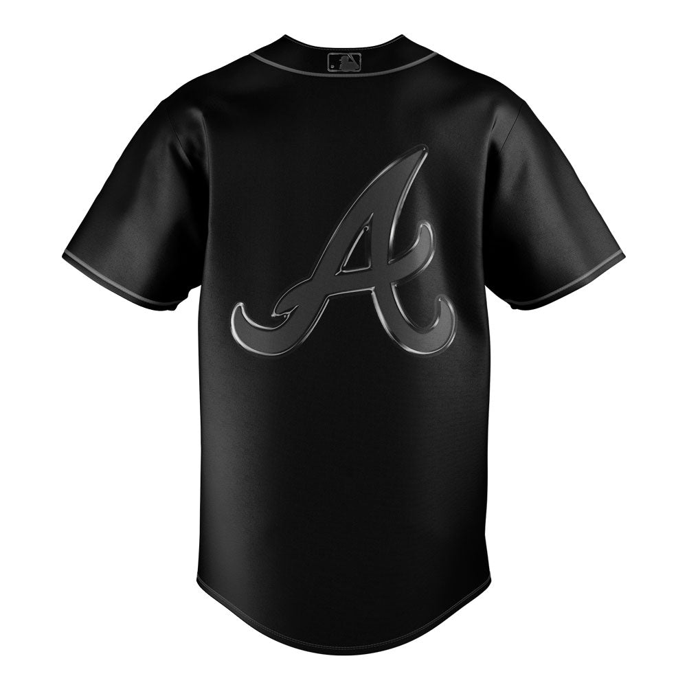 Limited Edition Atlanta Braves Back In Black Jersey