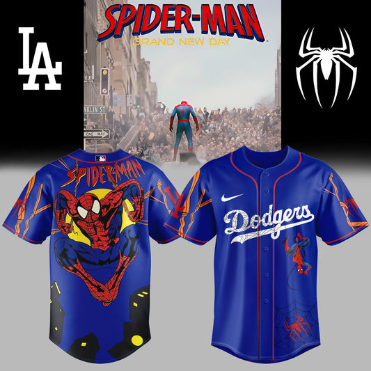 Los Angeles Dodgers x Spider-Man: Brand New Day Jersey 2025