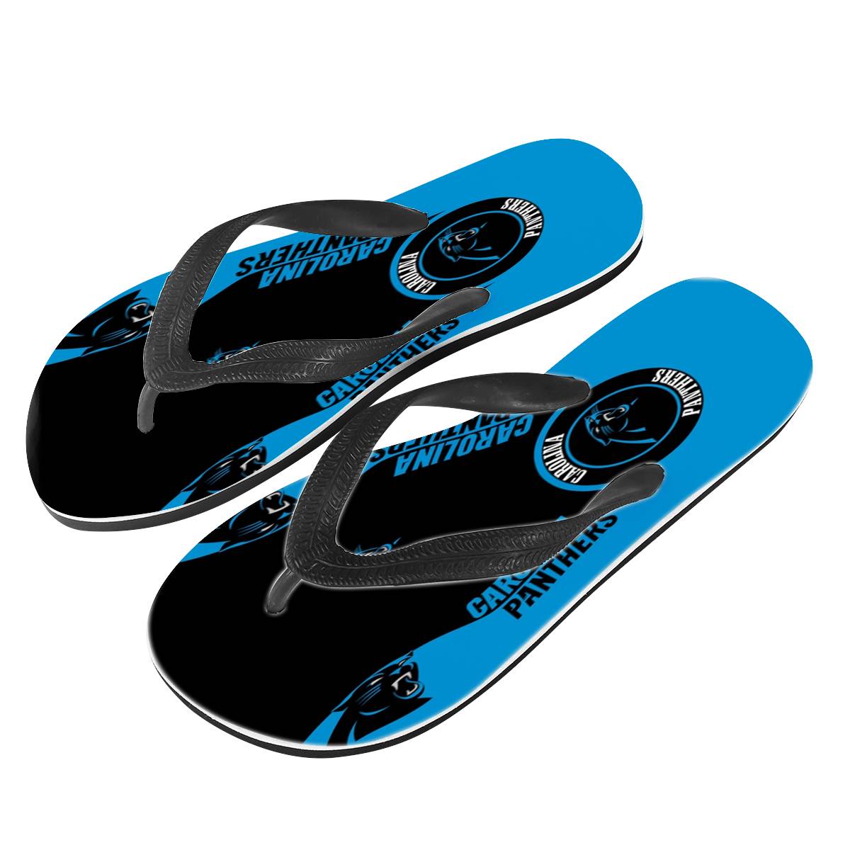 Carolina Panthers Flip Flops