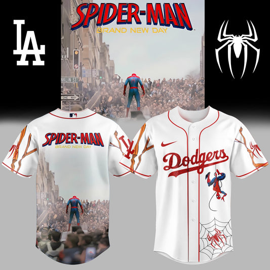 Los Angeles Dodgers x Spider-Man: Brand New Day Jersey 2025