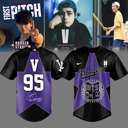 LA Dodgers x V BTS Limited Jersey 2025